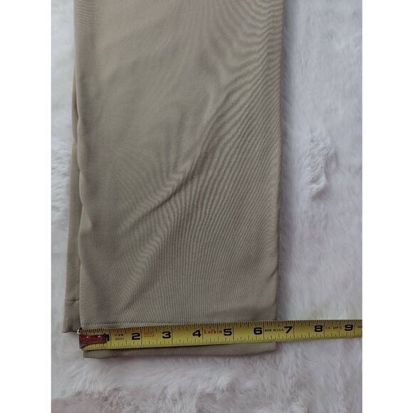 Fourlaps Pants‎ Men's XL Short Beige Elastic Waist Equip Stretch Casual Athletic - Picture 10 of 12